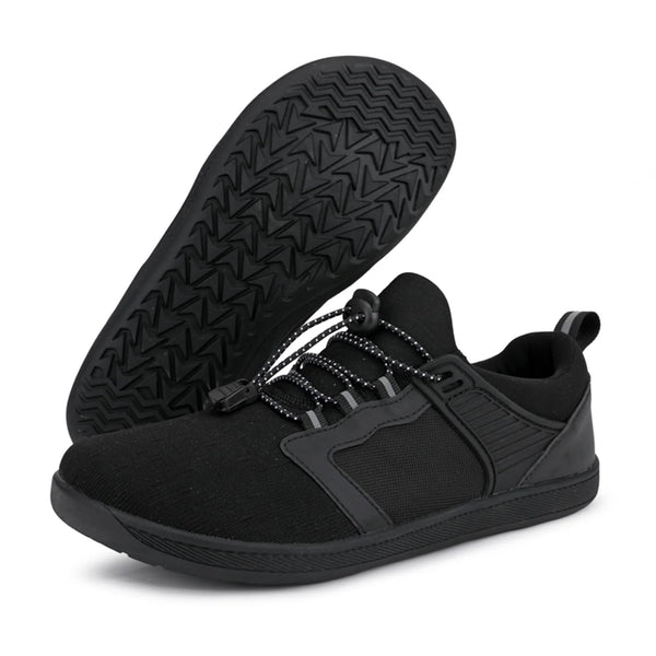 HAOSHIDUO Womens and Mens Minimalist Barefoot Sneakers Wide Toe Shoes Walking Shoes Zero Drop Sole