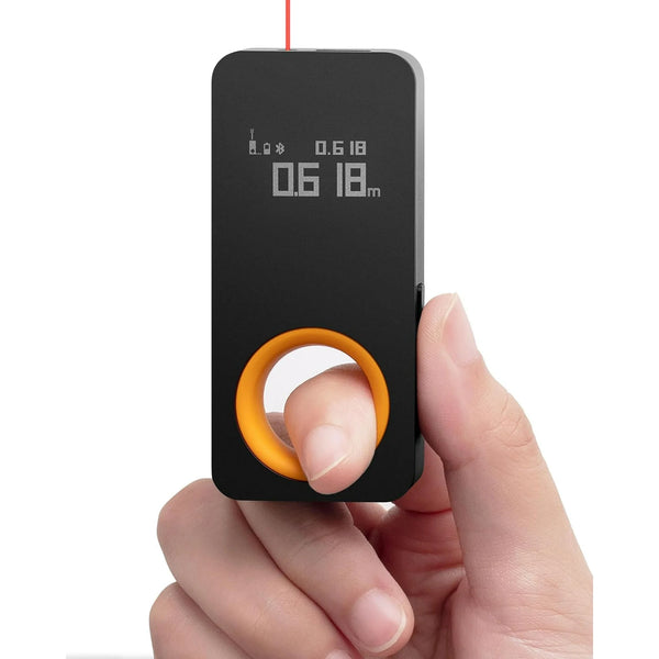 HOTO Laser Measuring Tool 98ft Laser Distance Measure Tool ±2mm Accuracy- Black