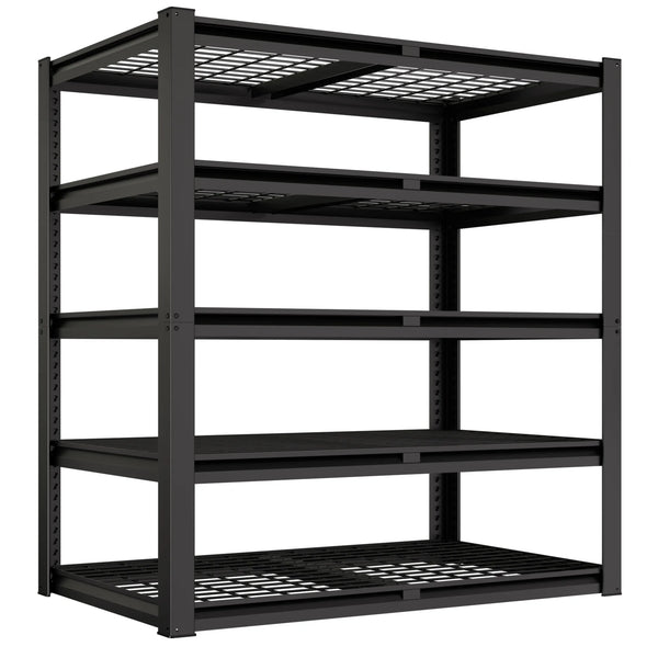 Prilinex 2200LBS Metal Storage Shelves Wire Shelving Unit Garage Storage Rack 40"W x 20"D x 60"H Heavy Duty Industrial Shelving