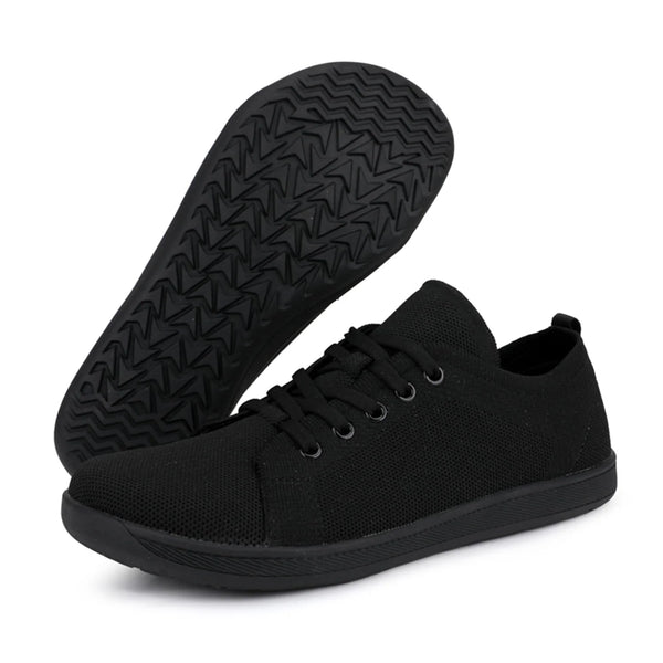 HAOSHIDUO Womens Mens Barefoot Shoes Wide Toe Box Zero Drop Shoes Lightweight Breathable Sneakers