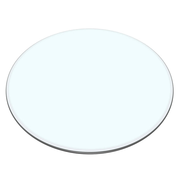40 Inch Round Glass Dining Table Top,Circle Tempered Glass Kitchen Table Top with 4-6 Rubber Anti-Slip Ring,0.35'' Clear Circular Dining Table Top, for Dining,Restaurant Table and Lazy Susan